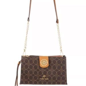 Nanette Lepore Francine Print Wristlet Crossbody Mini Bag